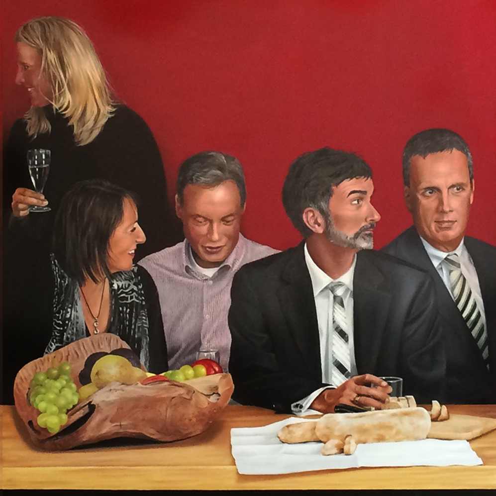 Table of Friends – middle Canvas